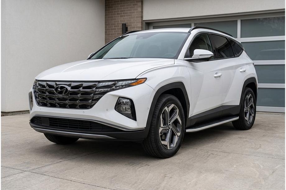 Hyundai Tucson NX4 2021– Stranski pragovi Tayga Grey (2 kosa, aluminij) Image