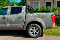 Mazda BT-50 2007–2012 Karoserijski lok (črn) fotografija 4