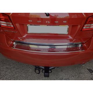 Zaščitna letev zadnjega odbijača Carmos (nerjavno jeklo) Dodge Journey 2008–2020 fotografija 2