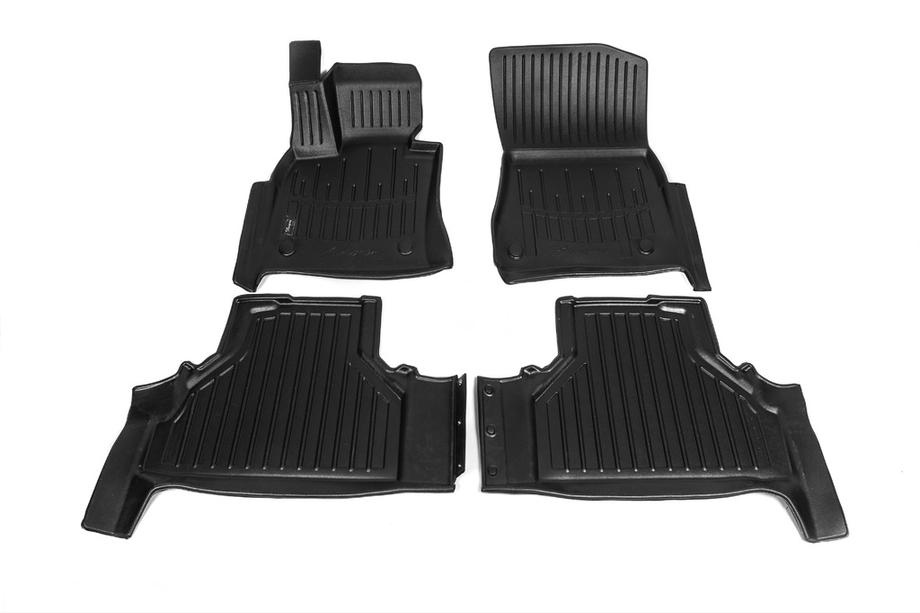 BMW X6 E71 2008–2014 Stingray 3D talne preproge (4 kos, poliuretan) Image