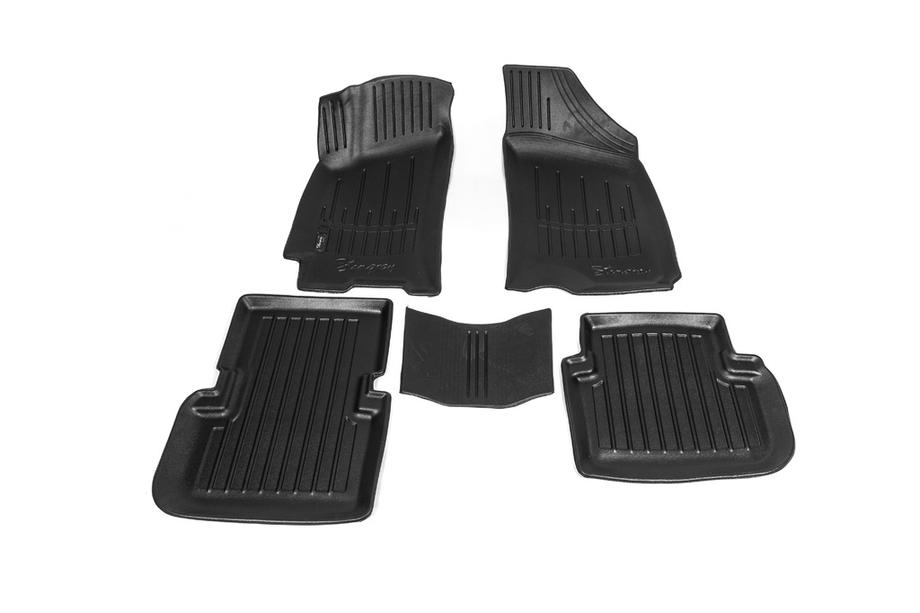 Chevrolet Lanos 1998–2017 Stingray 3D avto preproge (5 kos, poliuretan) Image