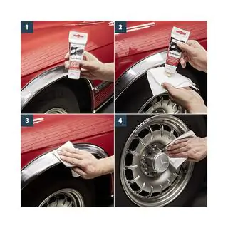 Sonax čistilna pasta za krom in aluminij, 75 ml fotografija 2