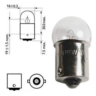 Osram 5008 R10W 12V BA15s žarnica smernika fotografija 2