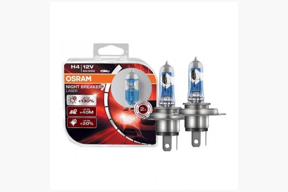 Osram H4 60/55W Night Breaker Laser +130% 64193NBL130 žarnica za žaromet Fotografija 1
