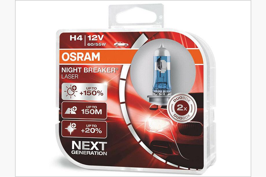 Osram H4 60/55W Night Breaker Laser +150% 64193NL150 žarnica za žaromet Image