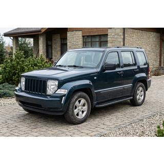 Stranske stopnice Bosphore Black (2 kos, aluminij) Jeep Cherokee/Liberty 2007–2013 fotografija 1