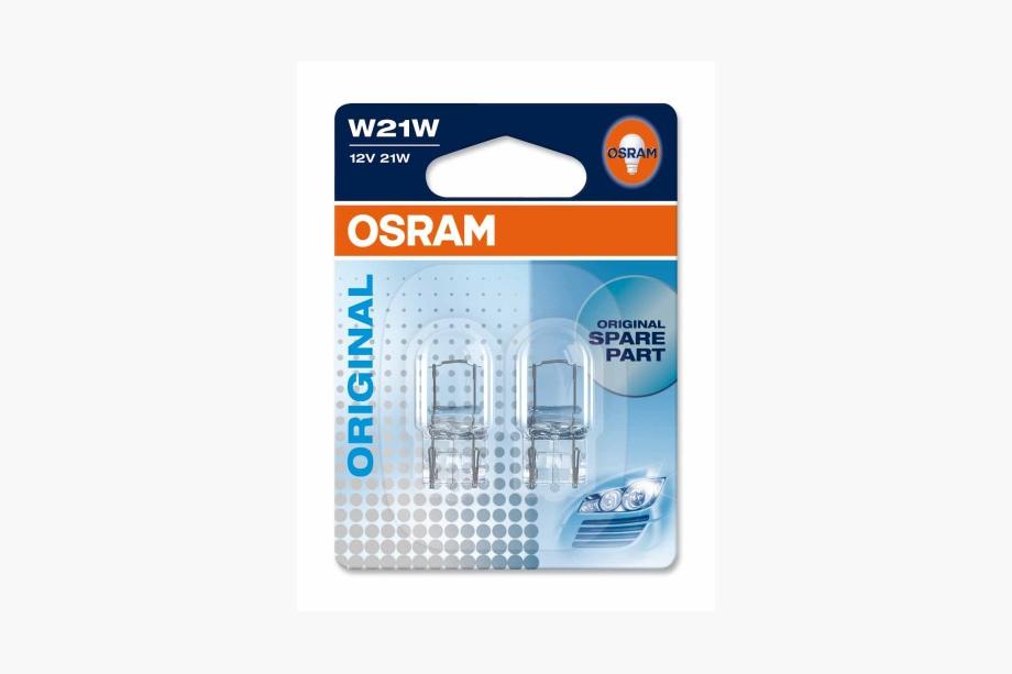 Osram 7505 W21W 12V 21W W3x16d žarnica smernika (2 kosa) Image