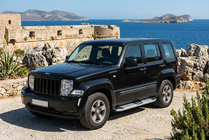 Jeep Cherokee/Liberty 2007–2013 Mevsim Grey bočne stopnice (2 kos, aluminij) fotografija 1