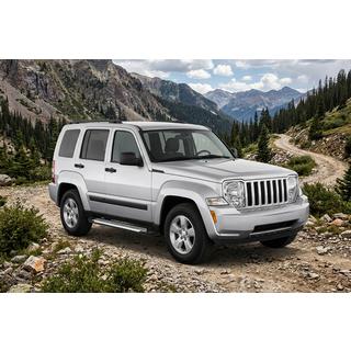 Stranski pragovi Line (2 kos, aluminij) Jeep Cherokee/Liberty 2007–2013 fotografija 1