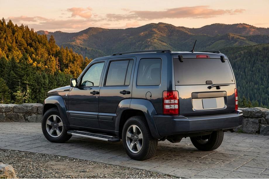 Jeep Cherokee/Liberty 2007–2013 Stranske stopnice RedLine (2 kos, aluminij) Image