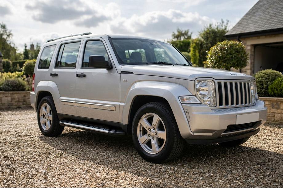 Jeep Cherokee/Liberty 2007–2013 Stranske stopnice Sunrise (2 kos, aluminij) Image
