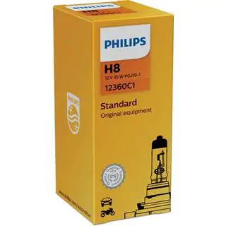Philips H8 35W 12360 žarnica za glavni žaromet fotografija 2