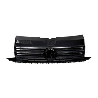 Sprednja maska sijaj črna (za emblem) Volkswagen T6 2015–2024 fotografija 2