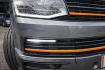 Volkswagen T6 2015–2024 DRL vložki za odbijač (SportLine) fotografija 1