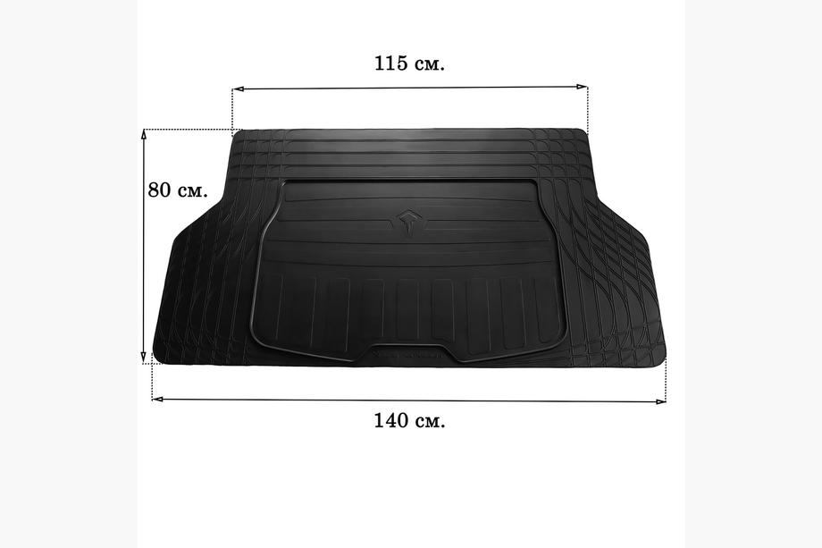 Univerzalna gumijasta preproga za prtljažnik S 140x80 cm (Stingray) Fotografija 1