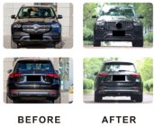 Mercedes GLE W167 2018– Komplet karoserijskih dodatkov AMG GLE63 (s polnim zadnjim odbijačem) fotografija 3
