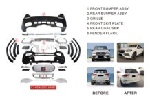 Mercedes GLE W167 2018– Maybach body kit komplet fotografija 5