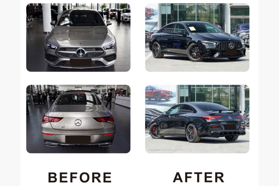 Mercedes CLA C118 2019– AMG CLA45 karoserijski komplet Image