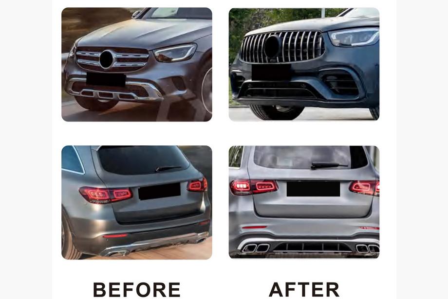 Mercedes GLC X253 2015–2022 Karoserijski komplet (body kit) 2020-2022 (AMG GLC63) Fotografija 8