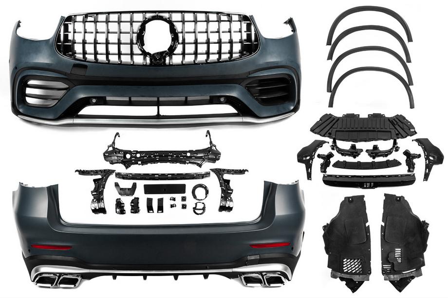 Mercedes GLC X253 2015–2022 Karoserijski komplet (body kit) 2020-2022 (AMG GLC63) Fotografija 2