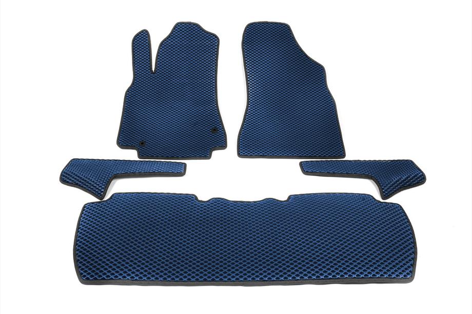Peugeot Partner Tepee 2008–2018 EVA avto preproge (modre) Image