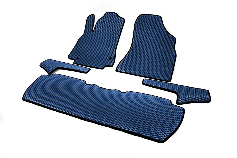 Citroen Berlingo 2008–2018 EVA avto preproge (modre) Spredaj + zadaj (3 kosi) Fotografija 2