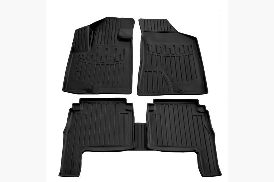 Hyundai Santa Fe 2 2006–2012 Stingray 3D talne preproge 2006-2010 (5 kos, poliuretan) Image