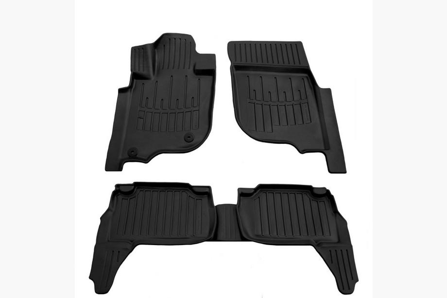 Mitsubishi L200 2015–2024 Stingray 3D avto preproge (5 kos, poliuretan) Image