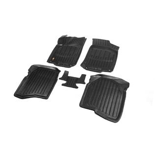 Stingray 3D avto preproge (5 kos, poliuretan) Skoda Octavia I Tour A4 1996–2010 fotografija 1