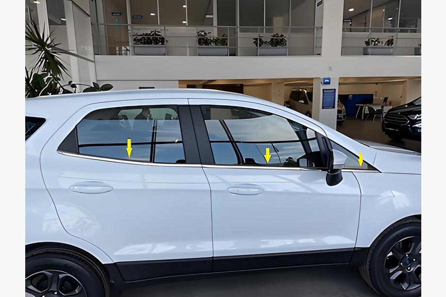 Ford Ecosport 2013–2022 Obrobe stekel (6 kos, nerjaveče jeklo) Image