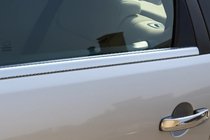 Ford Mondeo 2000–2007 Zunanje okrasne letvice oken (4 kosi, nerjaveče jeklo) fotografija 2