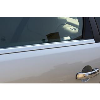 Zunanje okrasne letvice oken (4 kosi, nerjaveče jeklo) fotografija 2