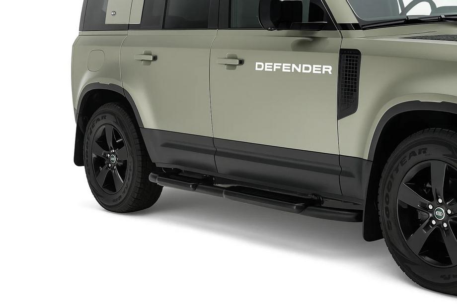 Land Rover Defender 2019– Stranske stopnice OEM Black (za 110/130, 2 kos) Fotografija 1