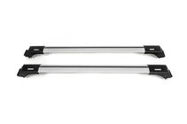 Zaklepni prečni nosilci za standardne strešne relinge Skybar V1 (2 kosa) do 110 cm, sivi fotografija 3