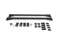 Zaklepni prečni nosilci za standardne strešne relinge Skybar V1 (2 kosa) do 110 cm, sivi fotografija 14