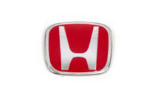 Honda Emblem (rdeč, samolepilen) fotografija 1