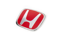 Honda Emblem (rdeč, samolepilen) fotografija 2