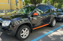 Renault Duster 2008–2017 Obrobe kolotekov (4 kosi, črne ABS) fotografija 3