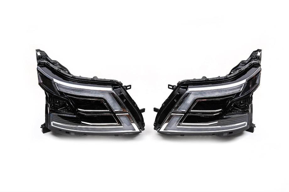 Nissan Patrol Y62 2010–2024 Sprednji žarometi 2022+ (Full LED OEM) Image