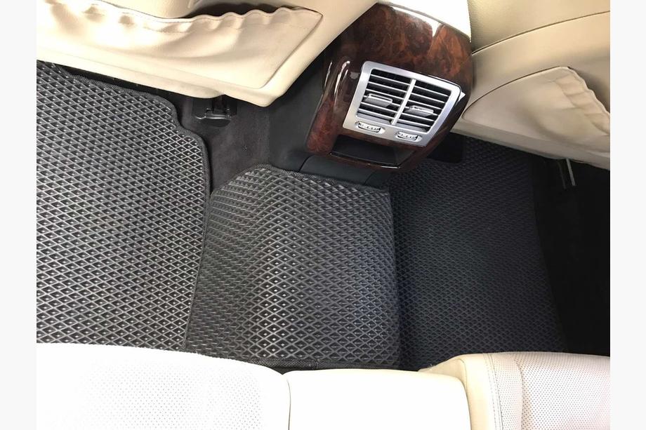 Mercedes S-class W221 2005–2013 EVA talne preproge (Long, črne) Image
