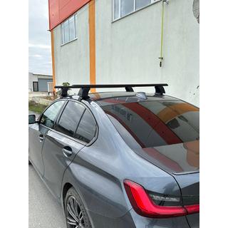 Strešni nosilci za gladko streho Erkul V4 (krom, par) fotografija 4