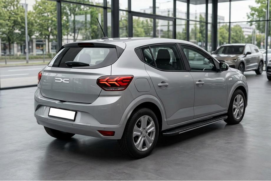 Dacia Sandero 2021– Bočne stopnice Bosphorus Grey (2 kos, aluminij) Image