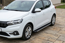 Dacia Sandero 2021– Stranske stopnice Maya V1 (2 kosa, aluminij) fotografija 1