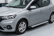 Dacia Sandero 2021– Bočne stopnice Maya V2 (2 kos, aluminij) fotografija 1