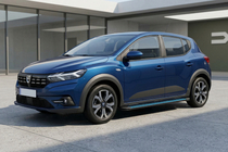 Dacia Sandero 2021– Bočne stopnice Maya Blue (2 kos, aluminij) fotografija 1