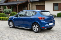 Dacia Sandero 2021– Stranske stopnice Rainbow (2 kos, aluminij) fotografija 1