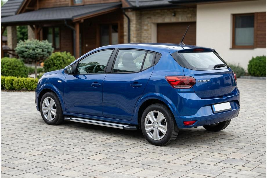 Dacia Sandero 2021– Stranske stopnice Rainbow (2 kos, aluminij) Image