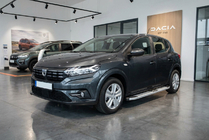 Dacia Sandero 2021– Mevsim Grey bočne stopnice (2 kos, aluminij) fotografija 1