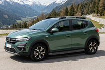 Dacia Sandero 2021– Stranski pragovi Tayga Black (2 kos, aluminij) fotografija 1