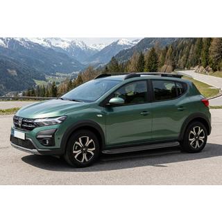 Stranski pragovi Tayga Black (2 kos, aluminij) fotografija 1